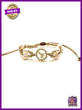 Saint Michael Archangel Charm Bracelet Religious Women Gold Plated
